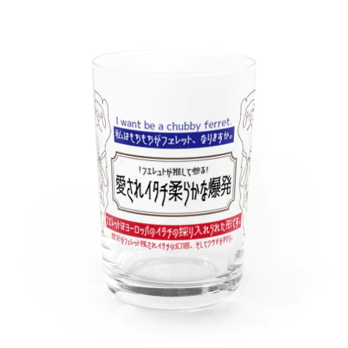 怪しい日本語 フェレット Water Glass