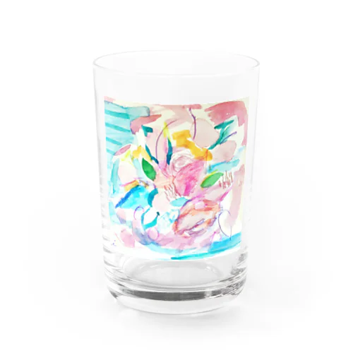 花のイロ Water Glass