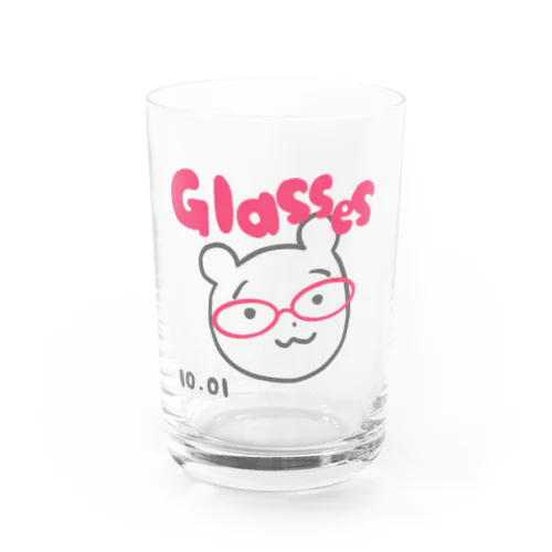 メガネの日 Water Glass