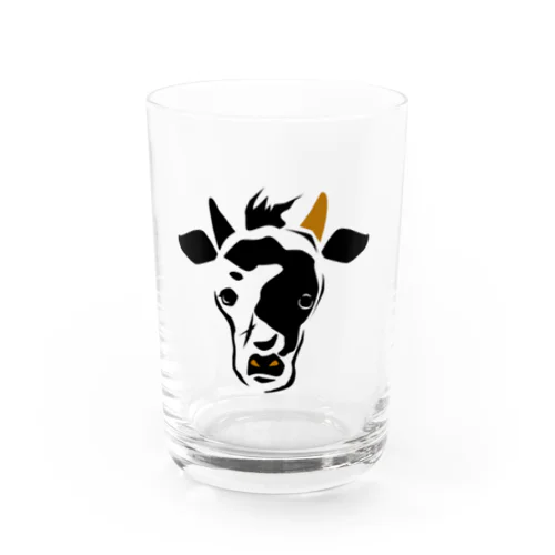 干支　ウシ Water Glass