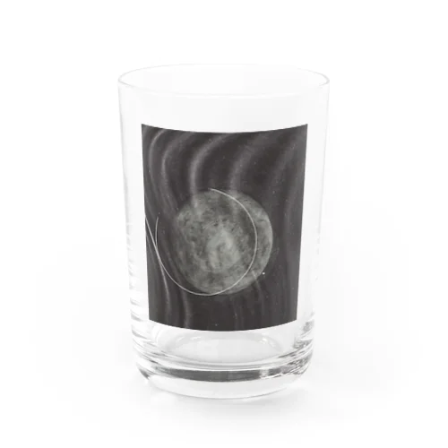 full moon  Water Glass