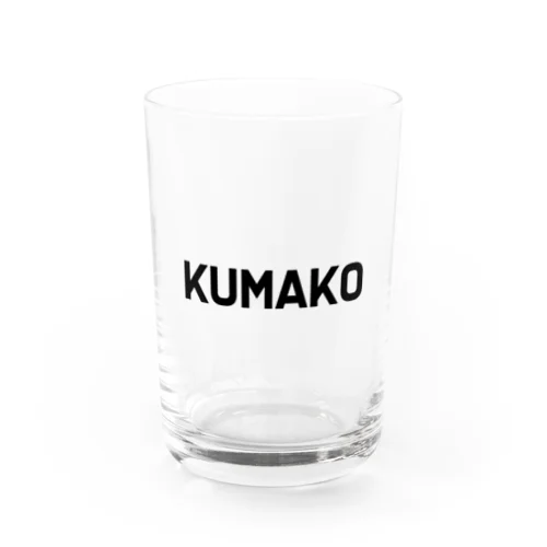 KUMAKO BLACK グラス