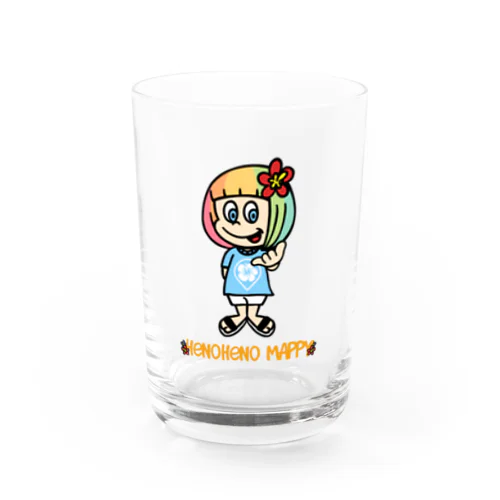 オフィシャルロゴ(ハワイを愛するあなたへ) Water Glass