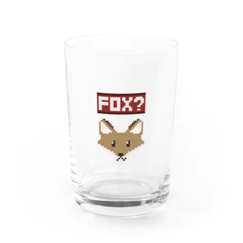 FOX？/clear Water Glass