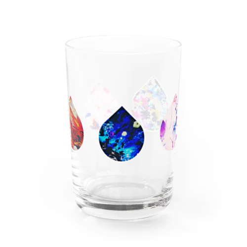 fika(ん)drip Water Glass