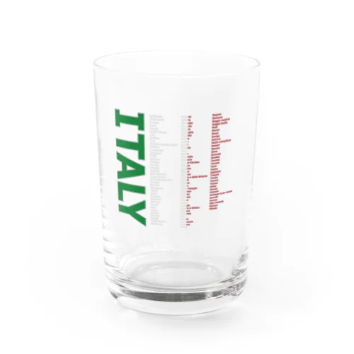 ITALY Water Glass