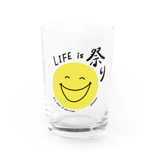 Life is 祭り 〜 07nico 〜 Water Glass