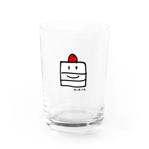 ケーキくん Water Glass