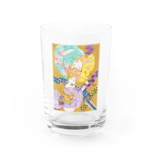 春を寿ぐ Water Glass