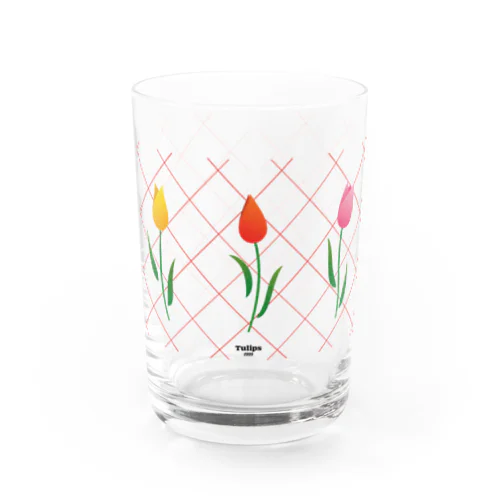 Tulips_1999 Water Glass