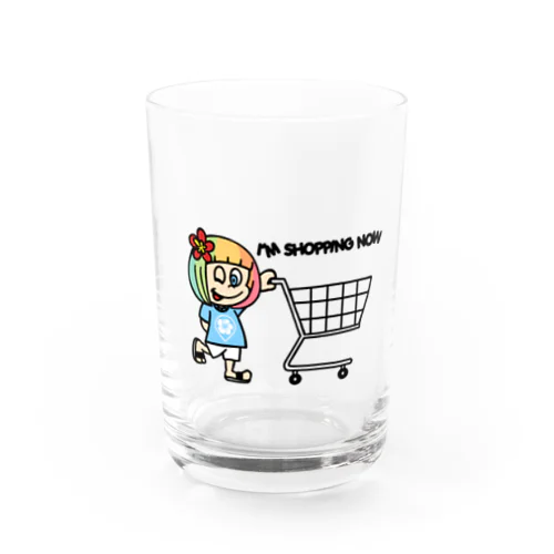 買い物中(ハワイを愛するあなたへ) Water Glass
