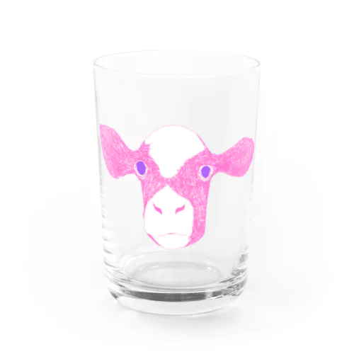 「ユメカワなウシ」（Tシャツ・パーカー・グッズ・ETC） Water Glass