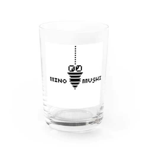 ドット絵MINOMUSHIくん Water Glass