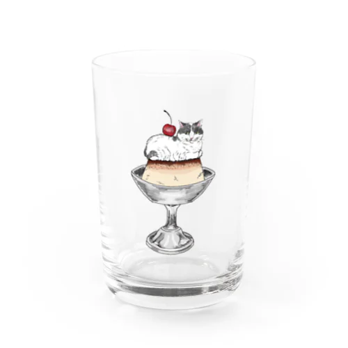 自家製プリン Water Glass