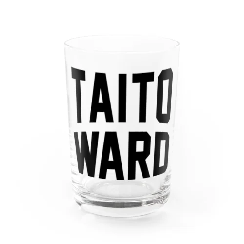 台東区 TAITO WARD Water Glass