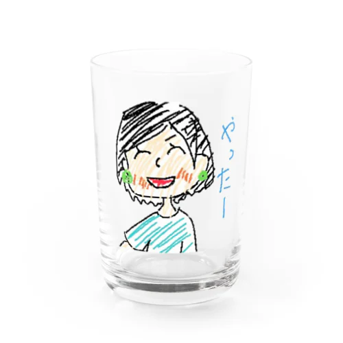 美味しいそうめん Water Glass