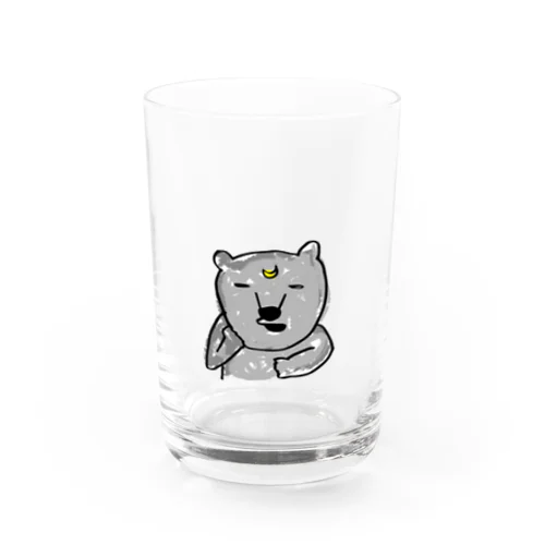 つきのわぐまん Water Glass