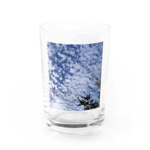 いわし雲photo2 Water Glass