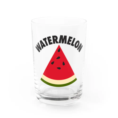 WATERMELON 扇形 グラス