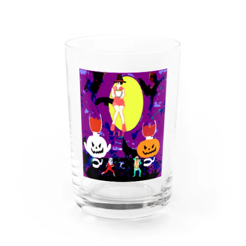 ハロウィーンコーヒーパーティー Water Glass