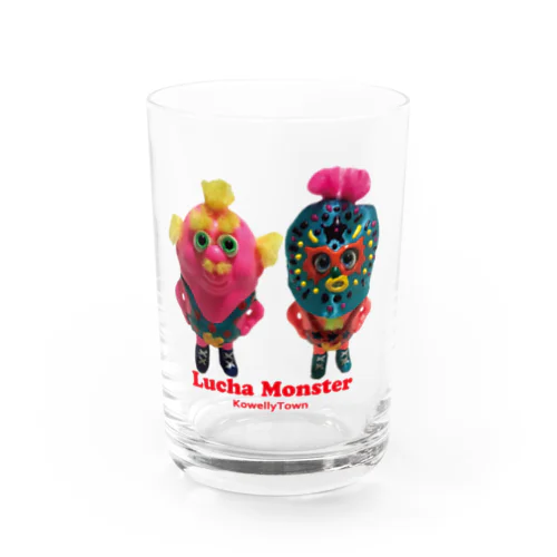 KT Lucha Monster 2p Water Glass