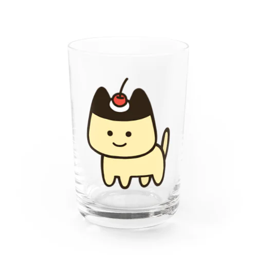 プリンねこ Water Glass