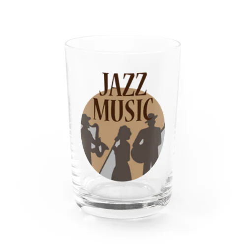 JAZZ MUSIC Water Glass