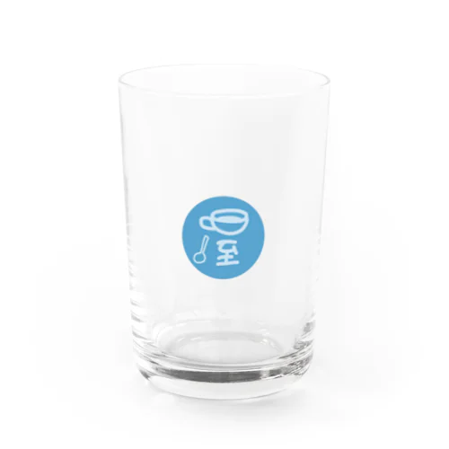 屋上コーヒーロースタリーロゴ Water Glass
