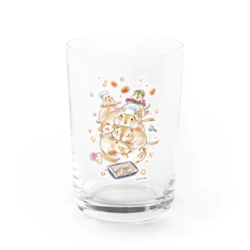 ジリスのクリームパン工場 Water Glass