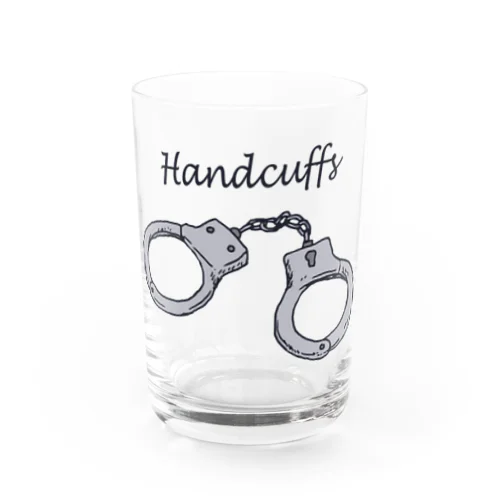 Handcuffs Water Glass