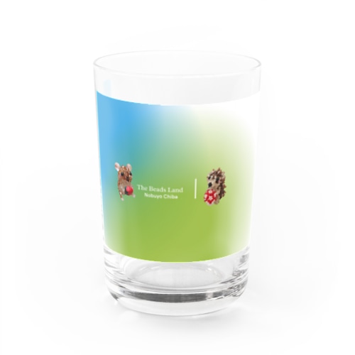ハリネズミとナキウサギのグラス Water Glass