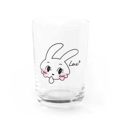 うさぎのふぅちゃん💓 Water Glass