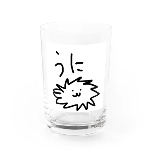 うにくん Water Glass