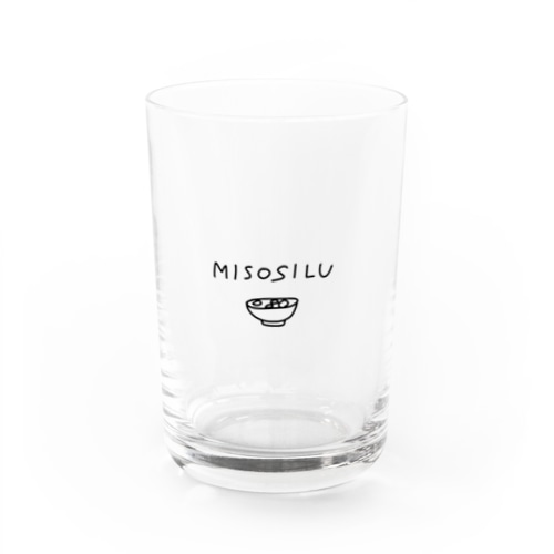 味噌汁 Water Glass