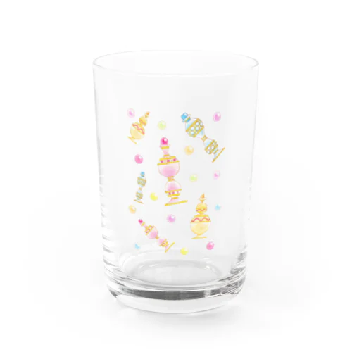 魔法少女の不思議な香水瓶と魔法玉石 ボンボンミニョン  Water Glass