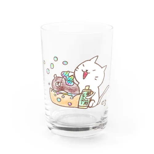 ちゃめし〜ちゃんキレイキレイ Water Glass