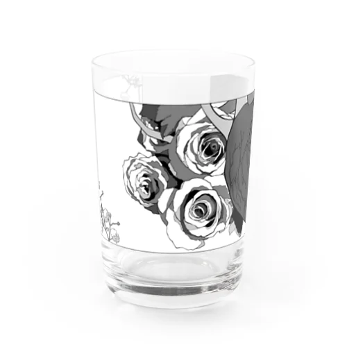 心臓と花 Water Glass