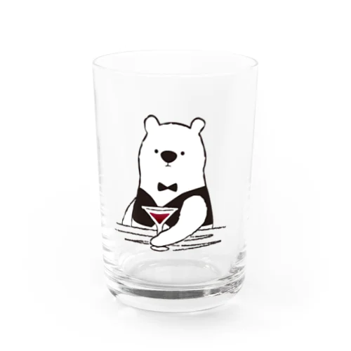 バーテンダーのアルルさん　カクテルレッド Water Glass