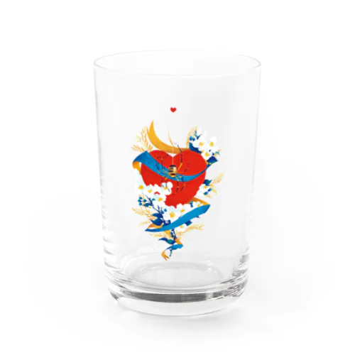 SPIDER_HEART Water Glass