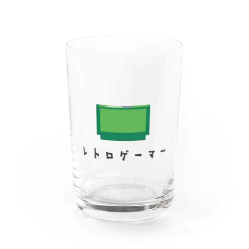 レトロゲーマー Water Glass