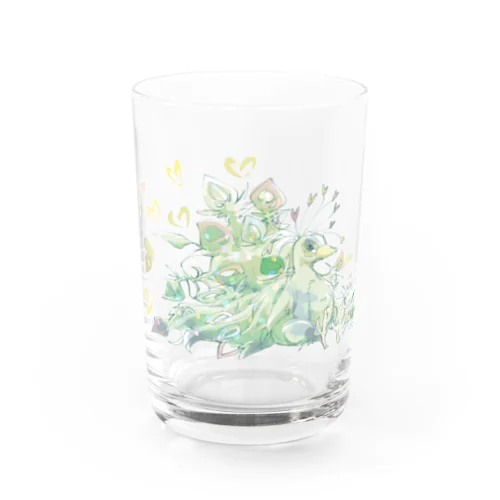 孔雀ベビー（ミントグリーン） Water Glass