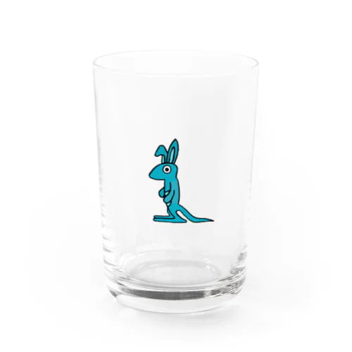 青カンガルー Water Glass