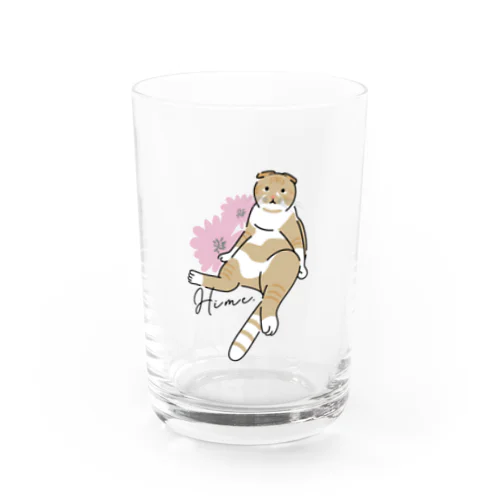 くつろぎひめちゃんグラス Water Glass