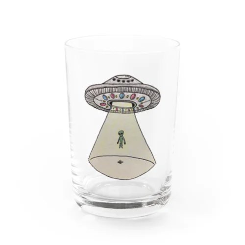 UFOから宇宙人 Water Glass