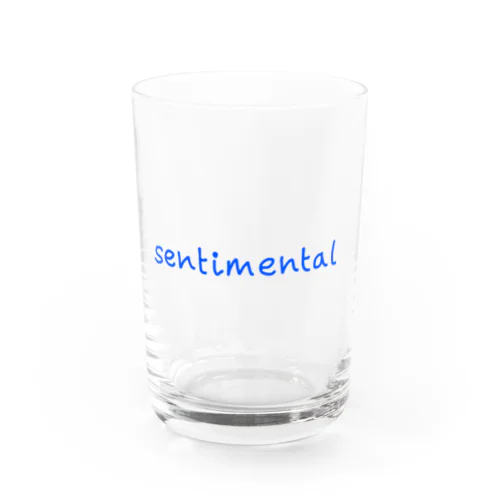 sentimental Water Glass