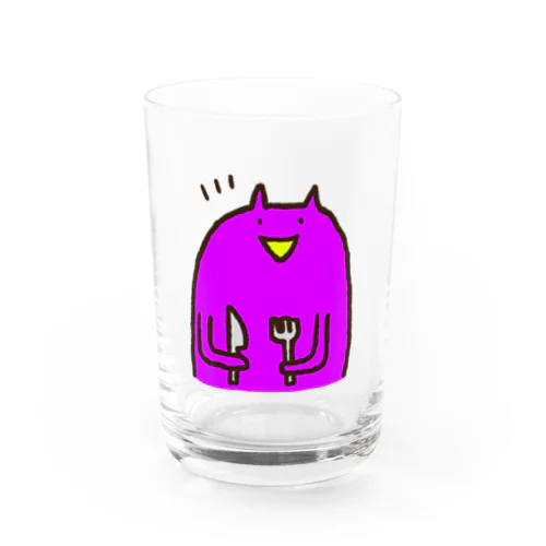 テーブルマナーもろりねこ Water Glass