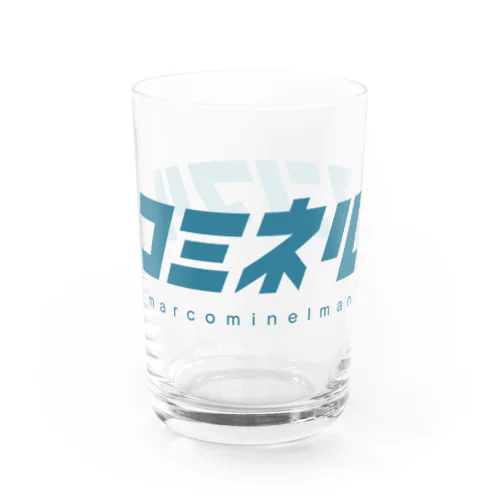 マルコミネルマン公式アイテム(青) Water Glass