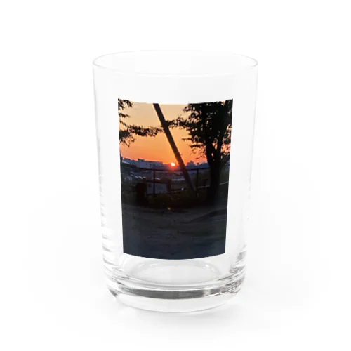 夕焼け Water Glass