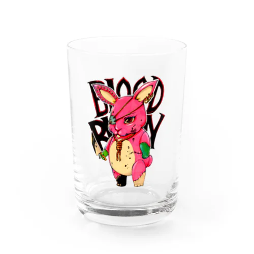 BLOOD BUNNY Water Glass