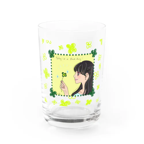 今日はいい日だ♪ Water Glass